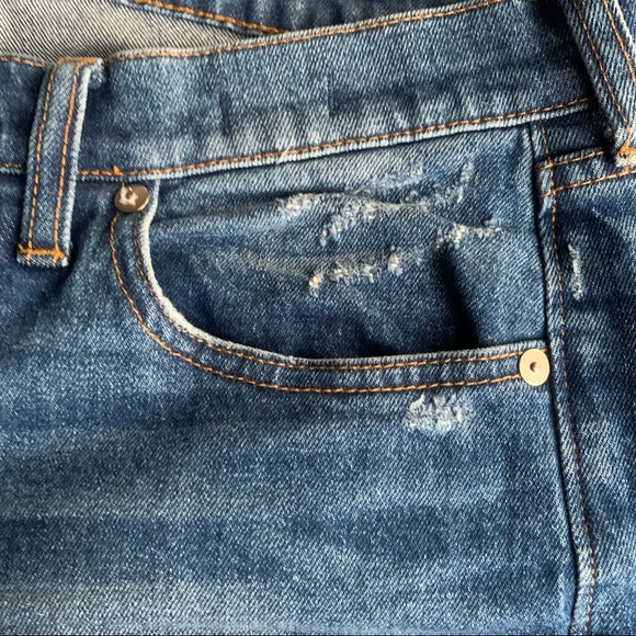 Madewell the slim boyjean painter distressed 27 denim jeans boyfriend like new - Picture 4 of 9